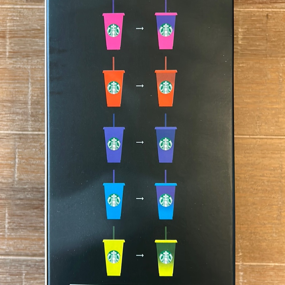 Starbucks Color-Changing Reusable Cold Cups Set - Picture 4 of 5
